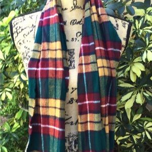 Checkered or Plaid Fall and Winter Scarf